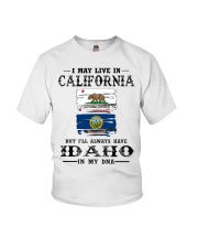 Live California Idaho In My DNA Youth T-Shirt tile