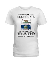 Live California Idaho In My DNA Ladies T-Shirt tile