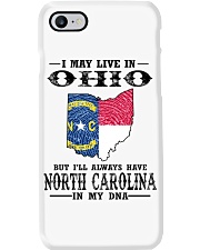 Live In Ohio But North Carolina In My DNA Phone Case tile