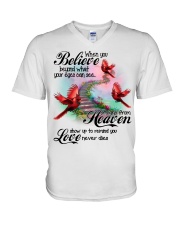 Bird Signs From Heaven PT0136 V-Neck T-Shirt tile