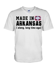 Made In Arkansas V-Neck T-Shirt tile