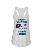I'm A Alaska Girl Ladies Flowy Tank tile