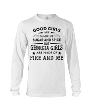 Georgia Girls Are Made Of Fire And Ice Long Sleeve Tee tile