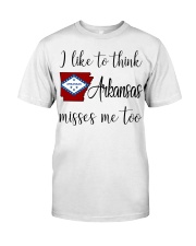 Arkansas Misses Me Too Classic T-Shirt front