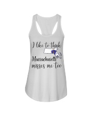 Massachusetts Misses Me Too Ladies Flowy Tank tile