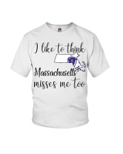 Massachusetts Misses Me Too Youth T-Shirt tile