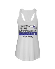 From Massachusetts You're Pretty Ladies Flowy Tank tile