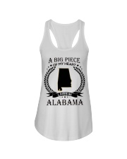 A Big Piece Of My Heart Lives In Alabama Ladies Flowy Tank tile