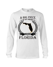 A Big Piece Of My Heart Lives In Florida Long Sleeve Tee tile