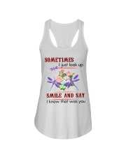 Butterfly Sometimes I Just Look Up SB3746 Ladies Flowy Tank tile