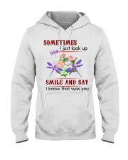 Butterfly Sometimes I Just Look Up SB3746 Hooded Sweatshirt tile