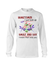 Butterfly Sometimes I Just Look Up SB3746 Long Sleeve Tee tile