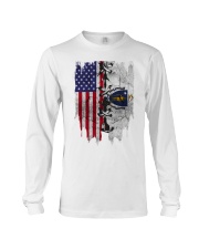 Massachusetts American Flag Long Sleeve Tee tile