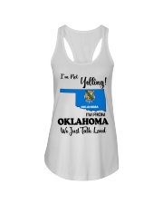 I'm From Oklahoma Ladies Flowy Tank tile
