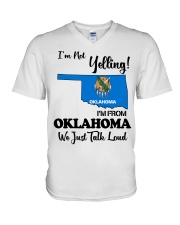 I'm From Oklahoma V-Neck T-Shirt tile