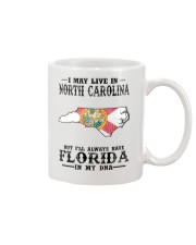 Live In North Carolina But Florida My DNA Mug tile