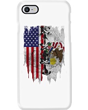 Illinois American Flag Phone Case tile