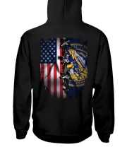 KTLD001 Nebraskan and American Flag Hooded Sweatshirt tile