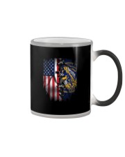 KTLD001 Nebraskan and American Flag Color Changing Mug tile