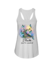 Butterfly You'll Be Remembered PT0138 Ladies Flowy Tank tile