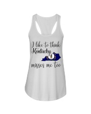 Kentucky Misses Me Too Ladies Flowy Tank tile