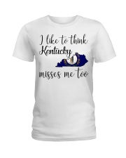 Kentucky Misses Me Too Ladies T-Shirt tile