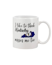 Kentucky Misses Me Too Mug tile