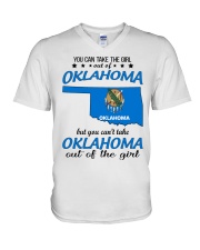 Oklahoma Girl V-Neck T-Shirt tile
