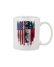North Carolina American Flag Mug tile