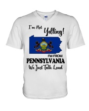 I'm From Pennsylvania V-Neck T-Shirt tile