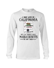 Live California Massachusetts In My DNA Long Sleeve Tee tile