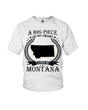 A Big Piece Of My Heart Lives In Montana Youth T-Shirt tile