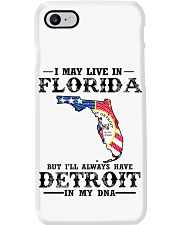 Live In Florida But Detroit In My DNA Phone Case tile