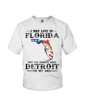 Live In Florida But Detroit In My DNA Youth T-Shirt tile