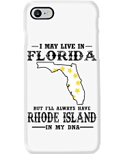 Live In Florida But Rhode Island In My DNA Phone Case tile