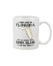 Live In Florida But Rhode Island In My DNA Mug tile