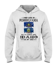 Live Pennsylvania Idaho In My DNA Hooded Sweatshirt tile