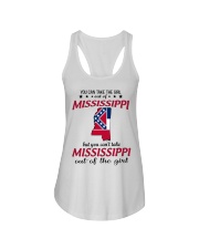 Mississippi Girl Ladies Flowy Tank tile