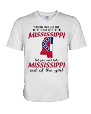 Mississippi Girl V-Neck T-Shirt tile