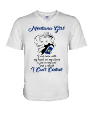 Montana Girl MR0202 V-Neck T-Shirt tile