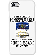 Live Pennsylvania Rhode Island In My DNA Phone Case tile