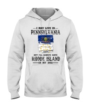 Live Pennsylvania Rhode Island In My DNA Hooded Sweatshirt tile