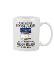 Live Pennsylvania Rhode Island In My DNA Mug tile