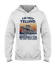 I'm Not Yelling I'm From Brooklyn MR0343 Hooded Sweatshirt tile