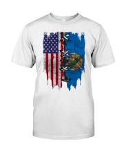 Oklahoma American Flag Classic T-Shirt front