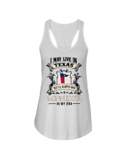 Live In Texas Minnesota In My DNA Ladies Flowy Tank tile