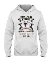 Live In Texas Minnesota In My DNA Hooded Sweatshirt tile