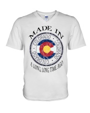 Made In Colorado MR0193 V-Neck T-Shirt tile