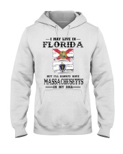 Live Florida Massachusetts In My DNA Hooded Sweatshirt tile