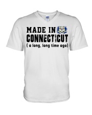 Made In Connecticut V-Neck T-Shirt tile